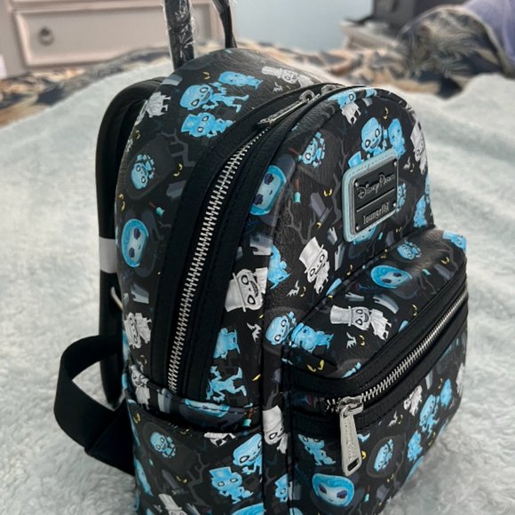 LOUNGEFLY Funko Pop Disney Haunted Mansion Mini Backpack - Picture 4 of 5
